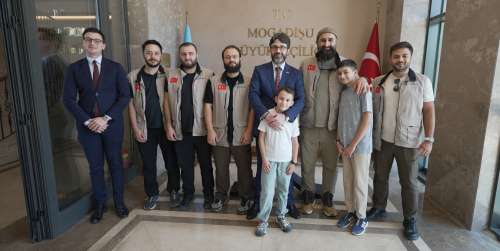 Somali Büyükelçimizi Ziyaret Ettik