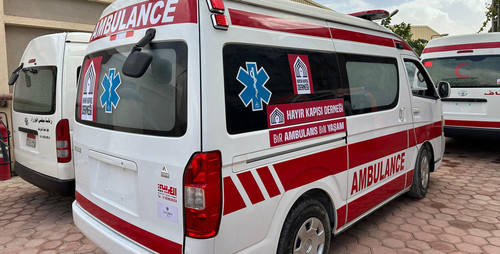 Gazze ambulans desteği